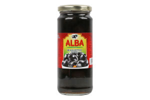Маслини чорні б/к 358мл твіст/б Alba Food