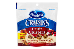 Ocean Spray Craisins Fruit Clusters Cranberry Almond