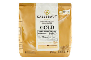 Шоколад 30.4% белый Gold Callebaut м/у 400г