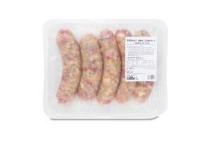 Ковбаски з диким часником зі свинини фасовані