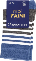 Носки мужские Moi Faini №113023 42-43 серый
