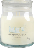 Свічка 368г Clean cotton Medium Yankee Candle 1шт