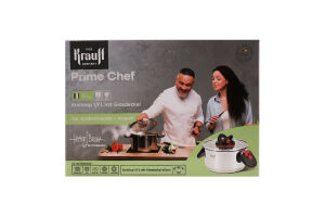 Каструля Prime Chef 1,9л з скляною кришкою 16см Krauff