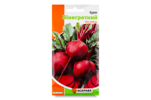 Насіння Буряк Вінегретний столовий 3г Яскрава