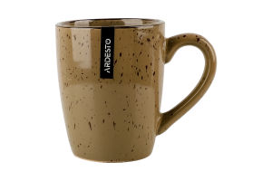 Чашка Emilia 370мл коричнева кераміка Ardesтo