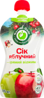 Сок прямой отжим стерилизированный яблочный Garden Gadz д/п 185мл