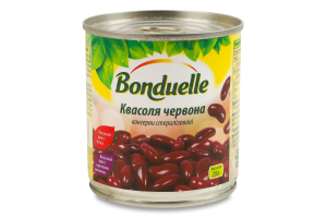 Фасоль красная стерилизованная Bonduelle ж/б 200г