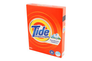 Средство моющее синтетическое порошкообразное Альпийская свежесть Аква-Пудра Tide 300г