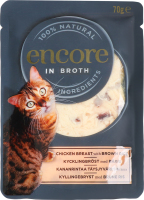 Корм для котів Encore курка з бурим рисом