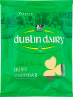 Сыр 48% полутвердый сычужный Irish Cheddar White Dublin Dairy м/у 200г