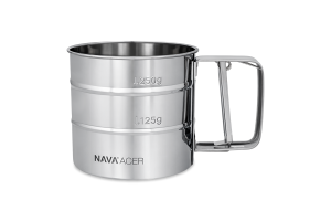 Кружка-сито нержавеющая сталь d10см №10-186-012 Acer Nava 1шт