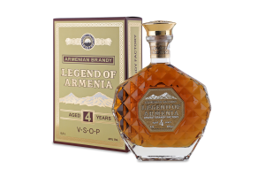 Бренди 0.5л 40% армянский 4 года VSOP Legend of Armenia к/у