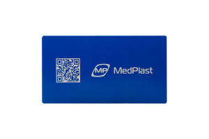 Рукавички оглядові нітрилові неопудрені нестерильні р.M 100шт MedPlast