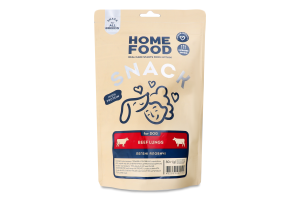 Ласощі д/собак Легені яловичі 80г Home Food