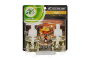 Air Wick Scented Oil Refills Zion Fall Foliage & Spice - 2 CT