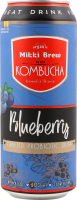 Напій безалкогольний Комбуча Блубері слабогазований 500мл ж/б Міккі Брю