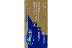 Companion Gourmet Food for Dogs Variety Pack - 12 CT