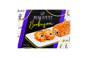 Пирожное бисквитное Бонбусони Biscotti к/у 200г