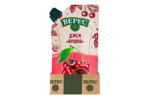 Джем нестерилизованный Вишня Верес д/п 140г