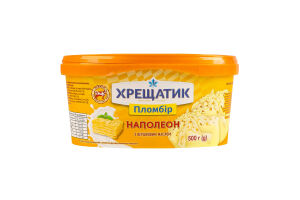 Мороженое 15% пломбир Наполеон Хрещатик п/у 500г