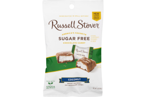 Russell Stover Sugar Free Chocolate Candy Coconut