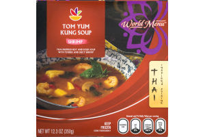 Ahold World Menu Tom Yum Kung Soup Shrimp