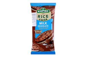 Хлібці Kupiec рисові вкриті молочним шоколадом