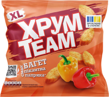 Сухарики Пикантная паприка Багет ХрумTeam м/у 90г