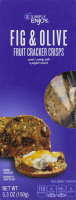 Simply Enjoy Fruit Cracker Crisps Fig & Olive