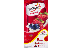 Yoplait Original Low Fat Yogurt Variety Pack - 8 CT