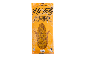 Изделия макаронные Спиральки кукурузные Ms.Tally м/у 300г