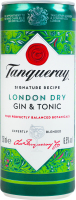 Напиток слабоалкогольный 0.25л 6.5% газированный с джином и тоником London Dry Tanqueray ж/б