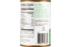 Ahold Yams Cut In Syrup