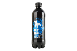 Напій енергетичний безалкогольний сильногазований Power Pit Bull п/пл 0.5л