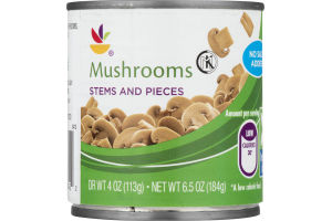 Ahold Mushrooms No Salt Added Stems and Pieces