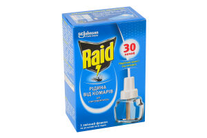 Рідина для електрофумігатора від комарів 30 ночей Raid 21.9мл