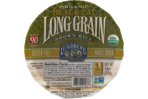 Lundberg Organic Heat & Eat Long Grain Brown Rice