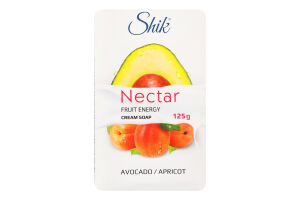 Крем-мыло Авокадо и абрикос Nectar Shik 125г