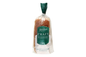 Хліб цільнозерновий бездріжджовий Craft Урожай м/у 0.2кг