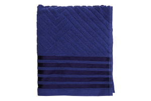 Рушник темно-синій махровий 50*90см 500г/м2 GM Textile