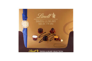 Конфеты ассорти Swiss luxury selection Lindt к/у 410г