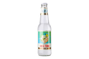 Напій с/а Kiss Gin&Tonic 4,7% 0,33л с/пл