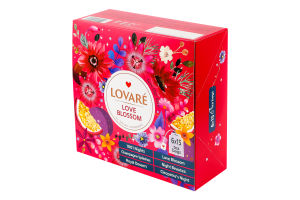 Набор чаев Love blossom Lovare к/у 6х15шт