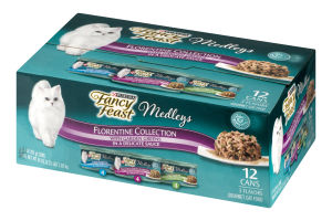 Purina Fancy Feast Medleys Florentine Collection Gourmet Cat Food - 12 CT