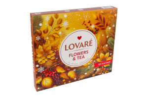 Набір чаїв Flowers&Tea Lovare к/у 60шт