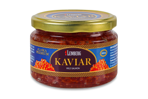 Икра горбуши лососевая зернистая Lemberg 1с с/б 250г