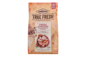 Корм д/котів Тру Фреш з куркою сухий 4,8кг Карнілав