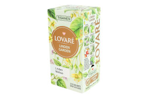 Бленд чая травяного с плодами и фруктами Липовый сад Lovare к/у 24х1.5г