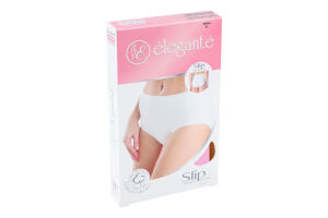 Труси жіночі Elegante 2016 slip high white XL