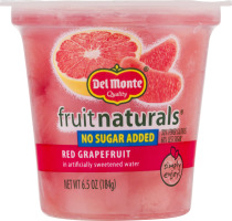 Del Monte Quality Fruit Naturals No Sugar Added Red Grapefruit